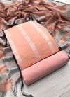 Light Orange Colour LV New Designer Cotton Daily Wear Dress Material Collection LV5185